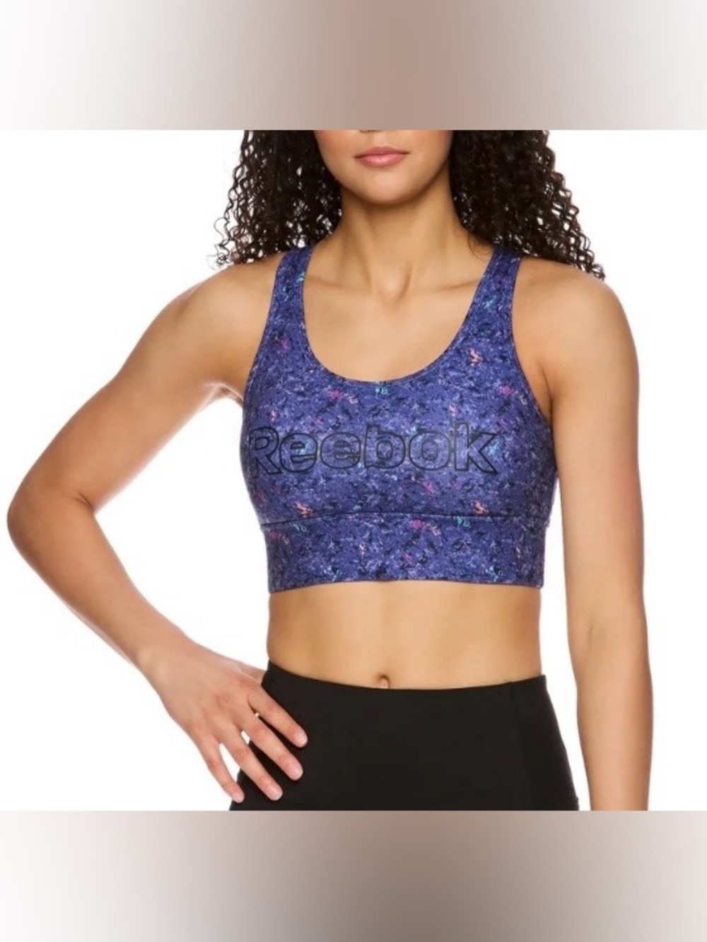 NWT Reebok Medium Support Sports Bra - Picture 2 of 5